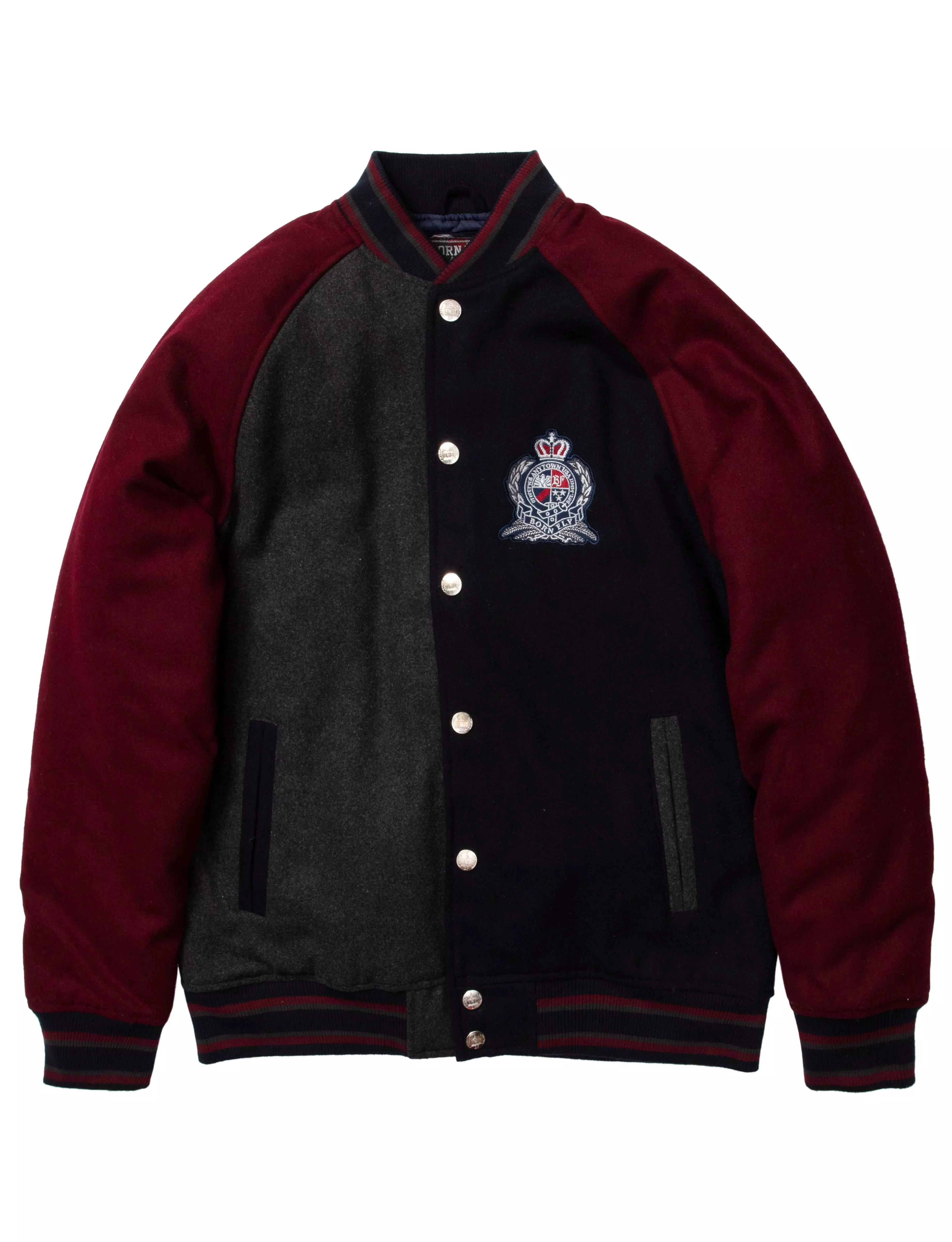 Born Fly Men s Varsity Jacket